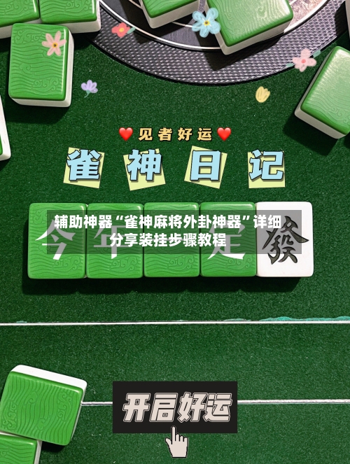 辅助神器“雀神麻将外卦神器”详细分享装挂步骤教程-第2张图片