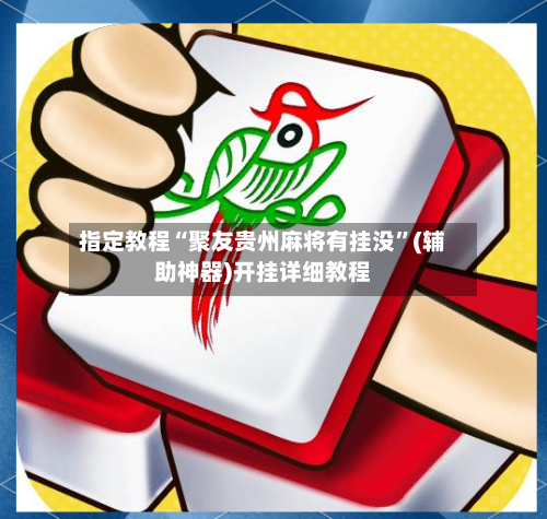 指定教程“聚友贵州麻将有挂没”(辅助神器)开挂详细教程-第2张图片