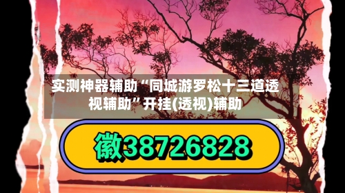 实测神器辅助“同城游罗松十三道透视辅助	”开挂(透视)辅助-第2张图片