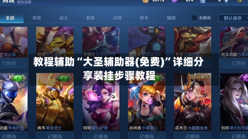 教程辅助“大圣辅助器(免费)”详细分享装挂步骤教程-第2张图片
