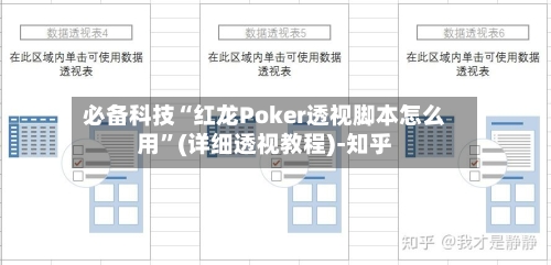 必备科技“红龙Poker透视脚本怎么用	”(详细透视教程)-知乎-第3张图片