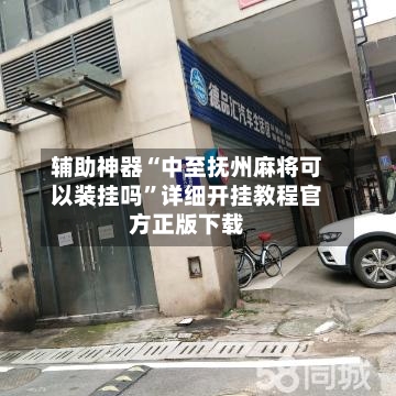 辅助神器“中至抚州麻将可以装挂吗”详细开挂教程官方正版下载-第3张图片