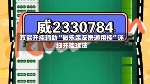 万能开挂辅助“微乐亲友房通用挂”详细开挂玩法-第2张图片