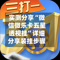 实测分享“微信微乐卡五星透视挂	”详细分享装挂步骤-第2张图片