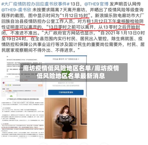 廊坊疫情低风险地区名单/廊坊疫情低风险地区名单最新消息-第3张图片