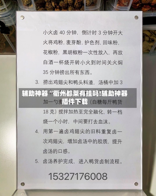 辅助神器“衢州都莱有挂吗!辅助神器插件下载-第2张图片