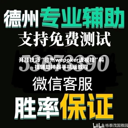 开挂技巧“德州wepoker透视挂”科技辅助神器手机版教程-第2张图片