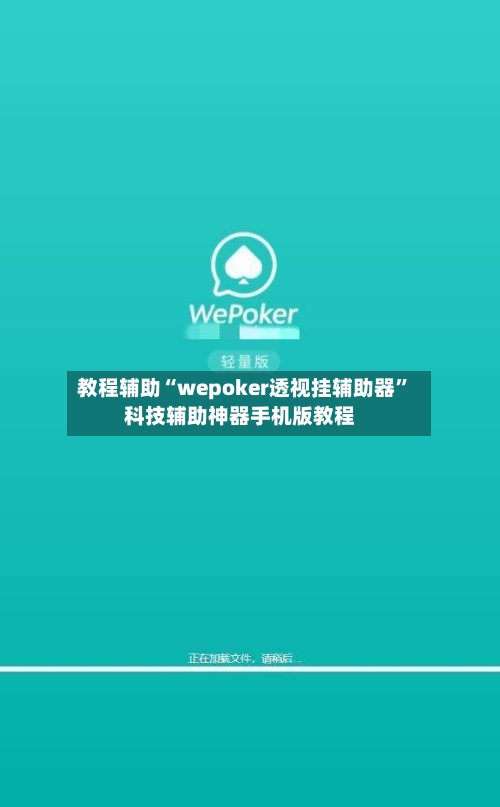 教程辅助“wepoker透视挂辅助器”科技辅助神器手机版教程-第2张图片