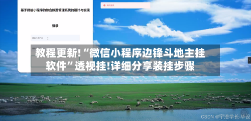 教程更新!“微信小程序边锋斗地主挂软件”透视挂!详细分享装挂步骤-第2张图片