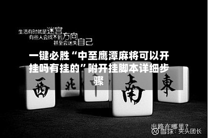 一键必胜“中至鹰潭麻将可以开挂吗有挂的”附开挂脚本详细步骤