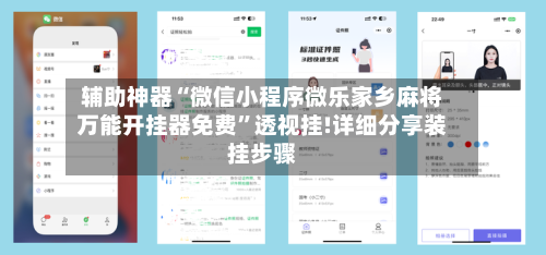 辅助神器“微信小程序微乐家乡麻将万能开挂器免费”透视挂!详细分享装挂步骤-第2张图片
