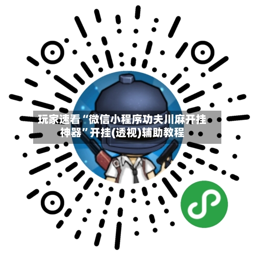玩家速看“微信小程序功夫川麻开挂神器”开挂(透视)辅助教程-第3张图片