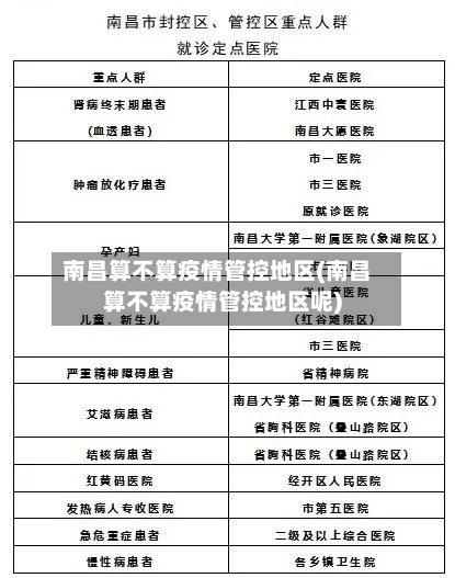 南昌算不算疫情管控地区(南昌算不算疫情管控地区呢)-第3张图片