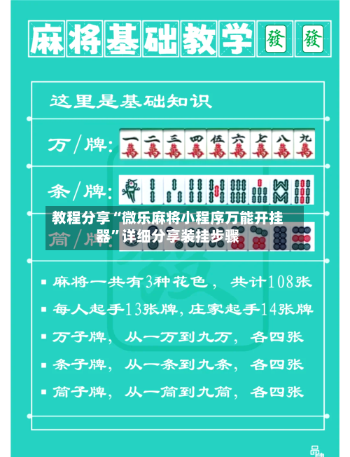 教程分享“微乐麻将小程序万能开挂器	”详细分享装挂步骤-第2张图片