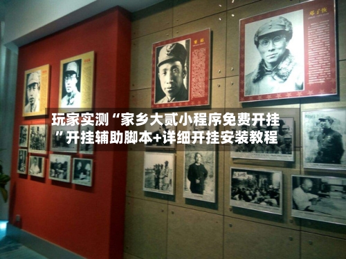 玩家实测“家乡大贰小程序免费开挂”开挂辅助脚本+详细开挂安装教程