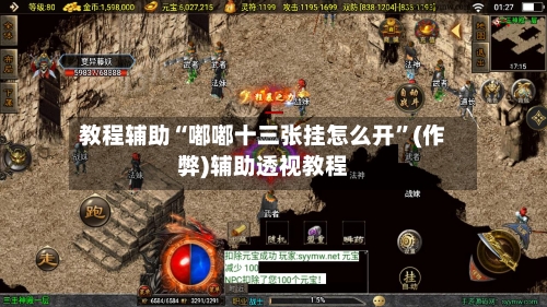 教程辅助“嘟嘟十三张挂怎么开”(作弊)辅助透视教程-第2张图片