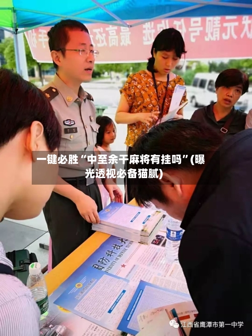 一键必胜“中至余干麻将有挂吗”(曝光透视必备猫腻)