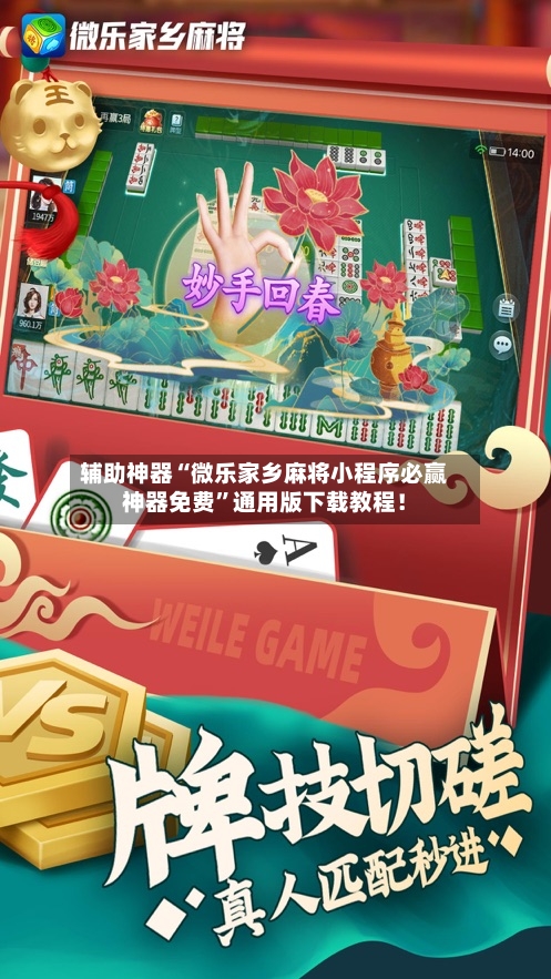 辅助神器“微乐家乡麻将小程序必赢神器免费”通用版下载教程！-第3张图片