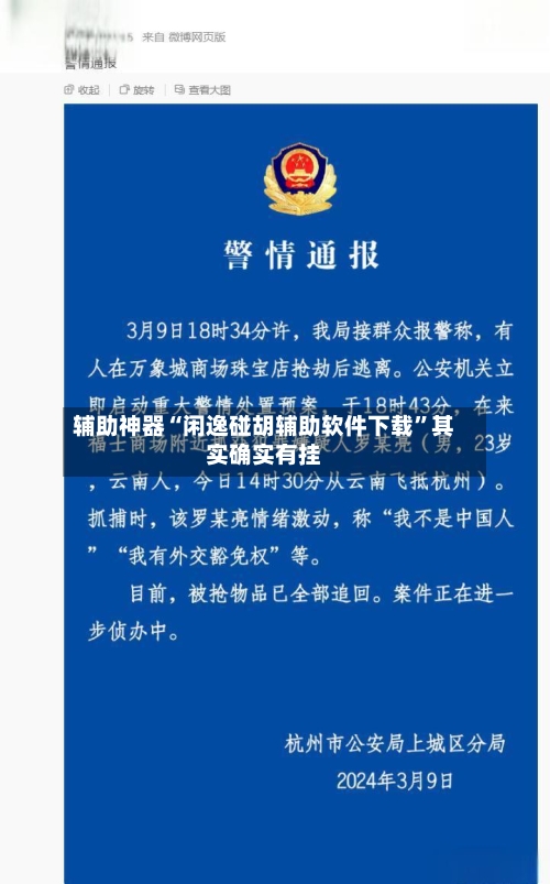 辅助神器“闲逸碰胡辅助软件下载	”其实确实有挂-第2张图片