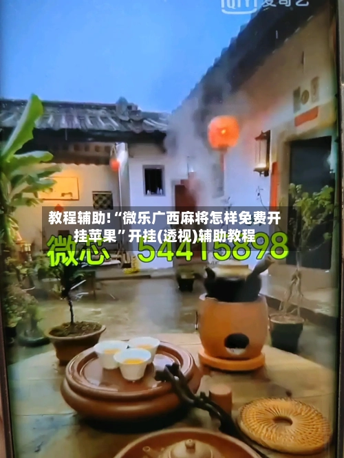 教程辅助!“微乐广西麻将怎样免费开挂苹果	”开挂(透视)辅助教程-第2张图片