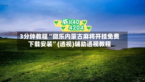 3分钟教程“微乐内蒙古麻将开挂免费下载安装”(透视)辅助透视教程-第3张图片