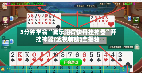 3分钟学会“微乐跑得快开挂神器”开挂神器{透视辅助}全揭秘-第3张图片