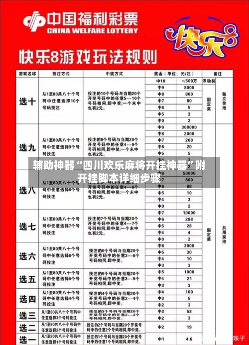 辅助神器“四川欢乐麻将开挂神器	”附开挂脚本详细步骤-第2张图片