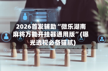 2026首发辅助“微乐湖南麻将万能开挂器通用版”(曝光透视必备猫腻)