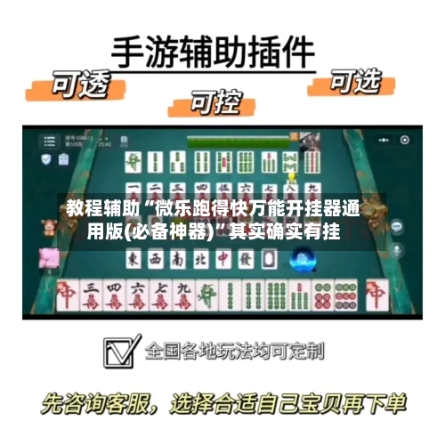 教程辅助“微乐跑得快万能开挂器通用版(必备神器)”其实确实有挂-第3张图片