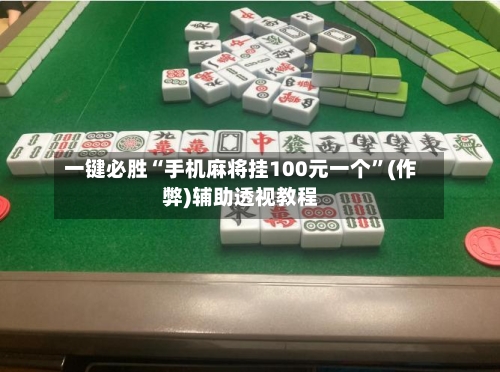 一键必胜“手机麻将挂100元一个”(作弊)辅助透视教程-第3张图片