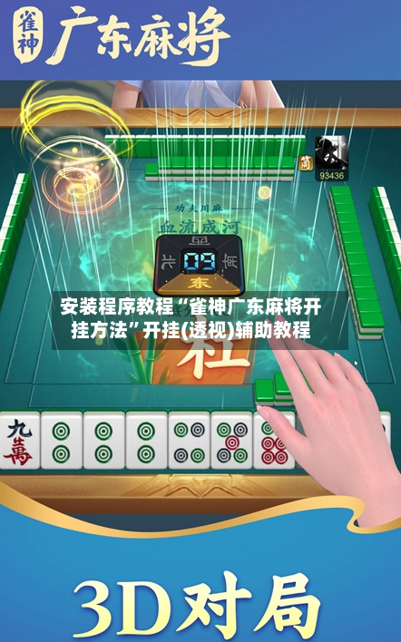 安装程序教程“雀神广东麻将开挂方法	”开挂(透视)辅助教程-第2张图片