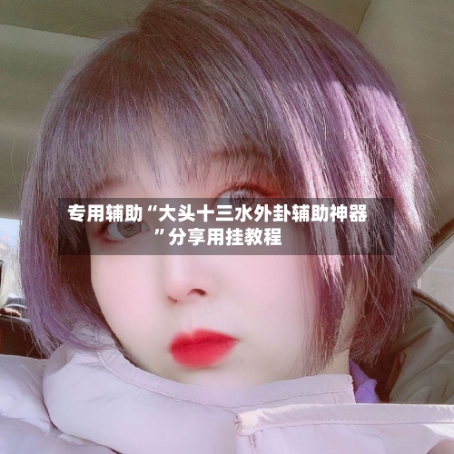 专用辅助“大头十三水外卦辅助神器	”分享用挂教程-第2张图片