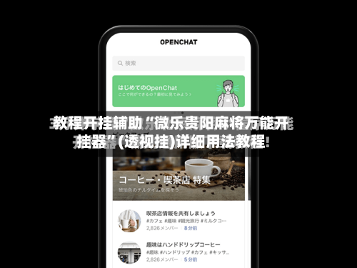 教程开挂辅助“微乐贵阳麻将万能开挂器”(透视挂)详细用法教程