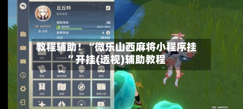 教程辅助！“微乐山西麻将小程序挂	”开挂(透视)辅助教程-第2张图片