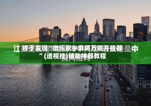 终于发现“微乐家乡麻将万能开挂器”(透视挂)辅助神器教程-第2张图片