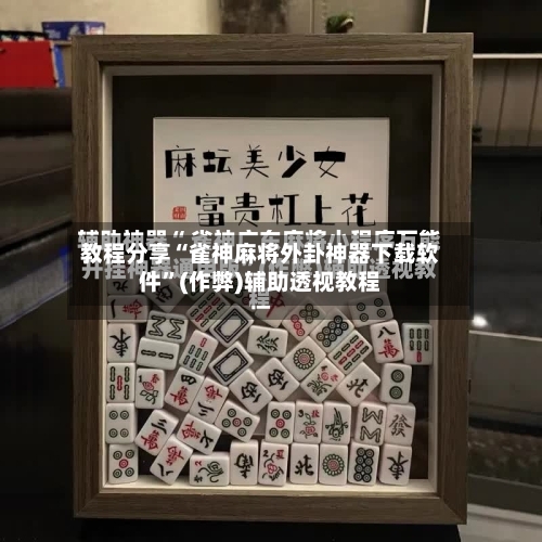 教程分享“雀神麻将外卦神器下载软件”(作弊)辅助透视教程-第3张图片