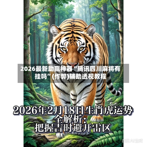 2026最新助赢神器“腾讯四川麻将有挂吗	”(作弊)辅助透视教程-第2张图片