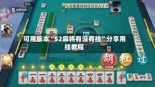 可用版本“52麻将有没有挂	”分享用挂教程-第2张图片