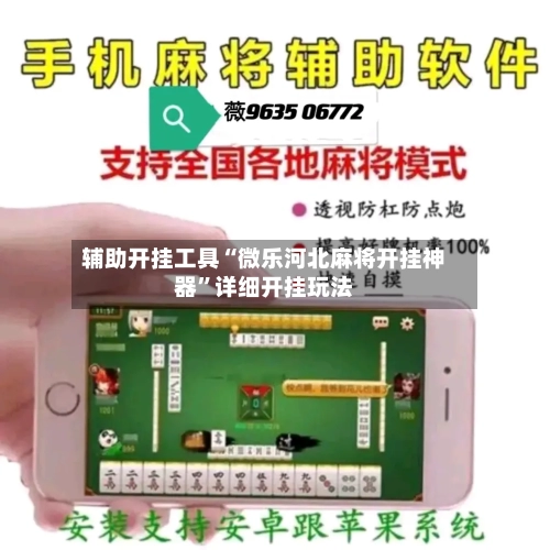 辅助开挂工具“微乐河北麻将开挂神器”详细开挂玩法