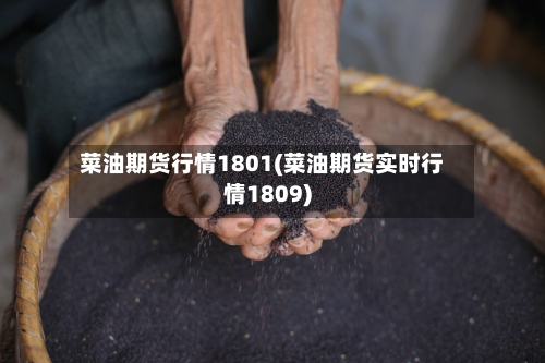 菜油期货行情1801(菜油期货实时行情1809)-第3张图片