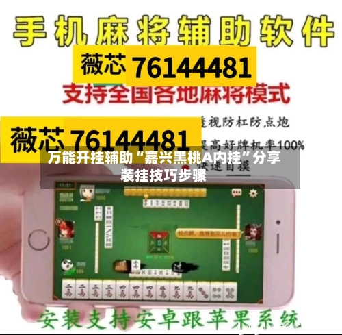 万能开挂辅助“嘉兴黑桃A内挂”分享装挂技巧步骤
