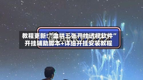 教程更新!“血拼三张开挂透视软件”开挂辅助脚本+详细开挂安装教程-第2张图片