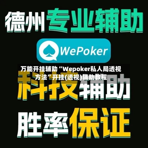 万能开挂辅助“Wepoker私人局透视方法”开挂(透视)辅助教程-第2张图片