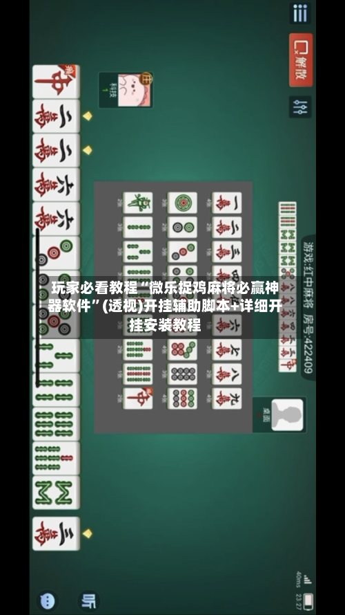 玩家必看教程“微乐捉鸡麻将必赢神器软件”(透视)开挂辅助脚本+详细开挂安装教程-第3张图片