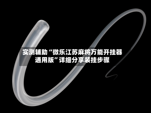 实测辅助“微乐江苏麻将万能开挂器通用版”详细分享装挂步骤-第3张图片