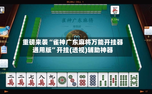 重磅来袭“雀神广东麻将万能开挂器通用版”开挂(透视)辅助神器-第3张图片