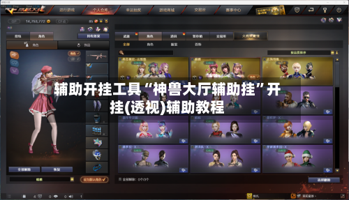 辅助开挂工具“神兽大厅辅助挂”开挂(透视)辅助教程-第3张图片