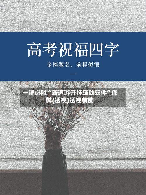 一键必胜“新道游开挂辅助软件”作弊(透视)透视辅助-第3张图片