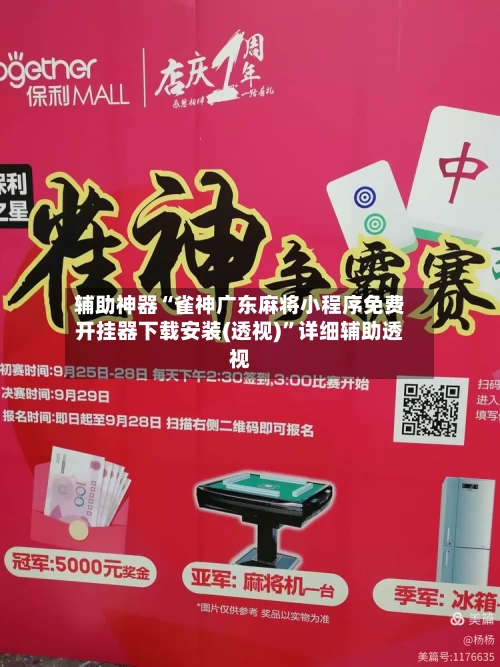 辅助神器“雀神广东麻将小程序免费开挂器下载安装(透视)	”详细辅助透视-第2张图片