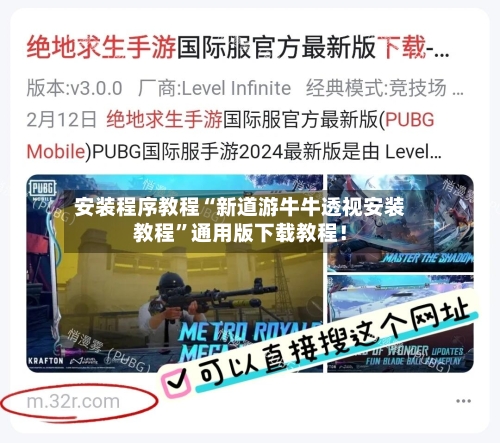 安装程序教程“新道游牛牛透视安装教程”通用版下载教程！-第3张图片